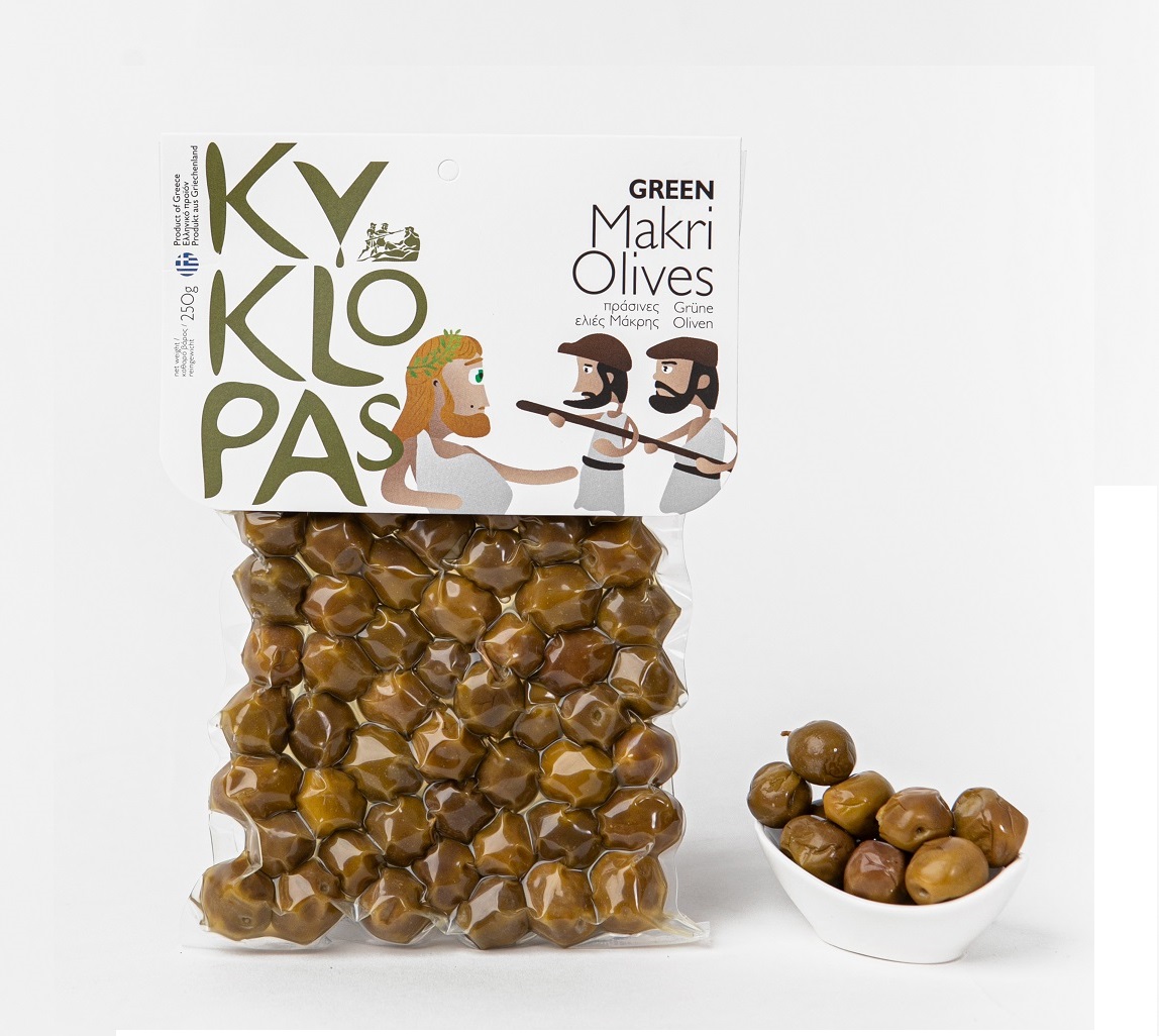 Green Makri Olives
